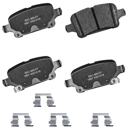 Stop By Bendix Stop Sbc1857 Stop Ceramic Brake Pad SBC1857